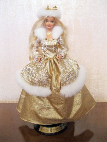 winter fantasy barbie 1995