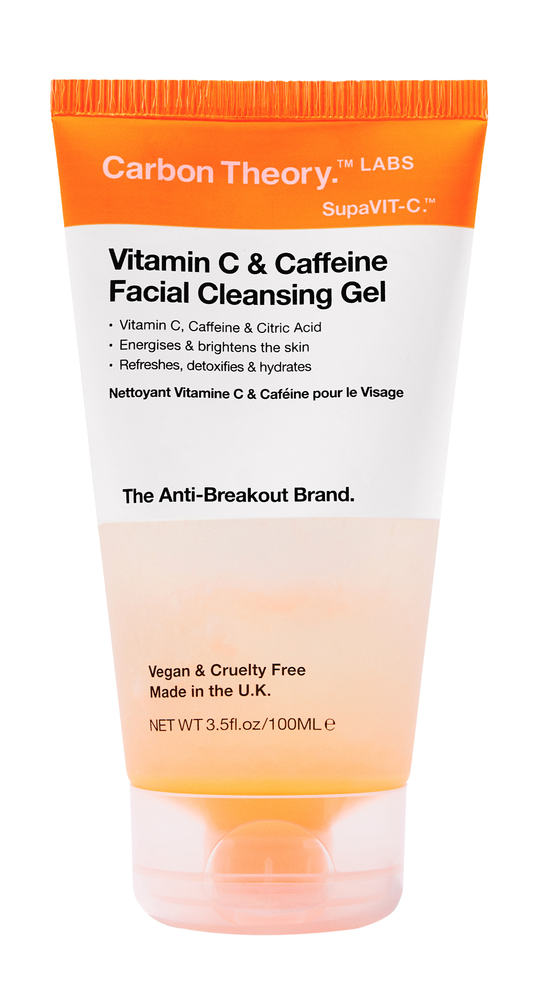 Vitamin C & Caffeine Facial Cleansing Gel