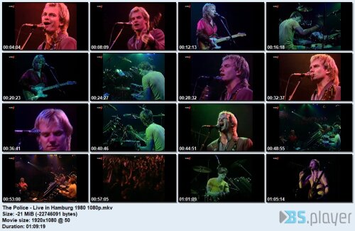 the police live in hamburg 1980 1080p idx - The Police - Live in Hamburg 1980 (2020) HD 1080p
