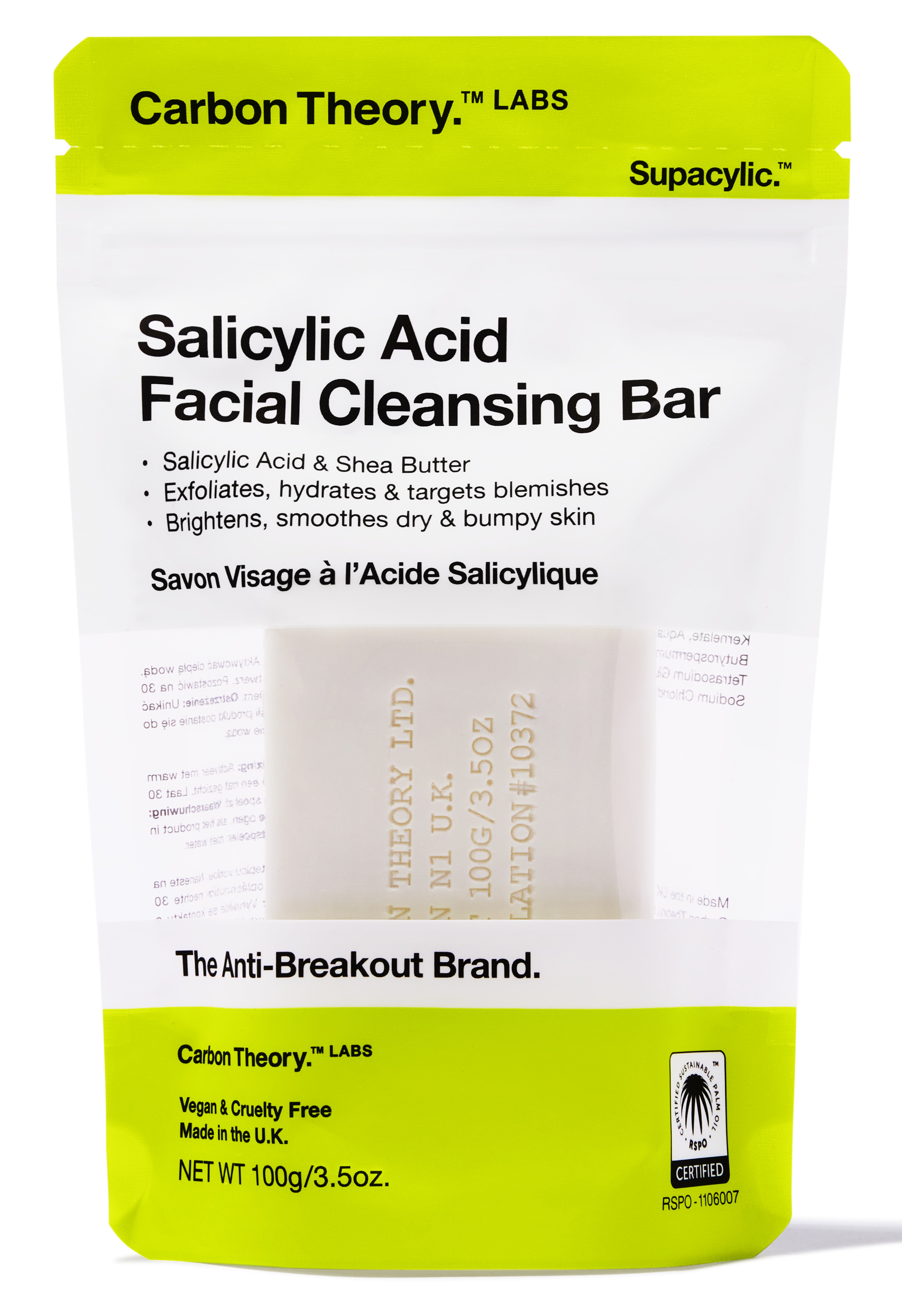 Salicylic Acid Facial Cleansing Bar