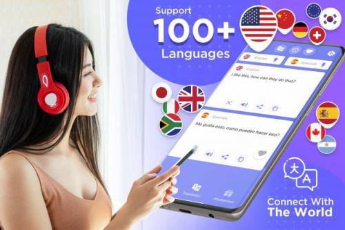 Говорящий переводчик  Talking Translator 3.6.0 Premium (Android)