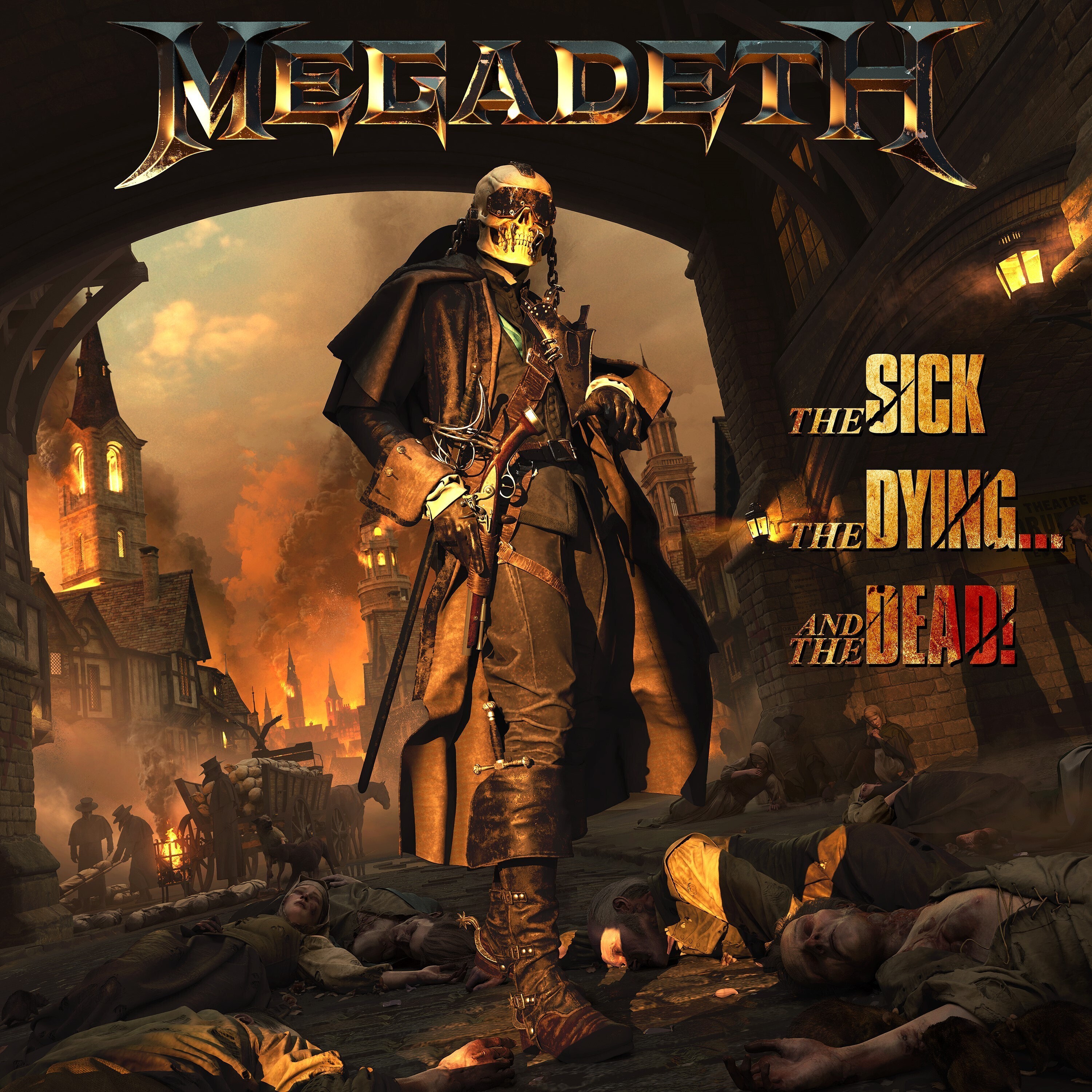 Новинки альбомов. Megadeth the sick, the Dying and the Dead 2022. Megadeth 2022. Megadeth 2022 обложка. Megadeth the sick, the Dying and the Dead 2022 альбом.