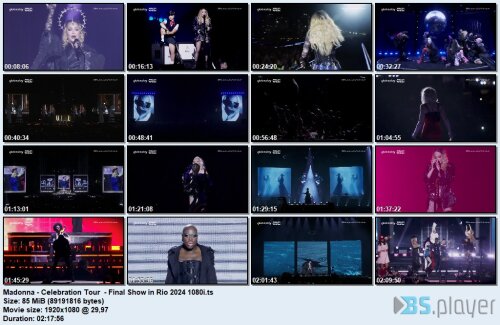 madonna celebration tour final show in rio 2024 1080i idx - Madonna - Celebration Tour - Final Show in Rio (2024) HDTV