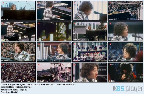 Carole King - Live in Central Park 1973 (2023) HDTV Carolekinghomeagainliveincentralpark1973hdtvalexa