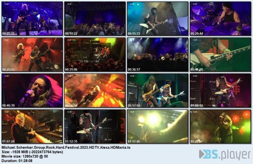 Michael Schenker Group - Rock Hard Festival (2023) HDTV Michaelschenkergrouprockhardfestival2023hdtvalexa