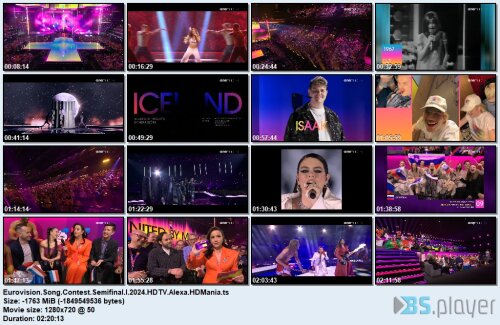 eurovisionsongcontestsemifinali2024hdtvalexa - VA - Eurovision Song Contest Semi-Final First (2024) HDTV