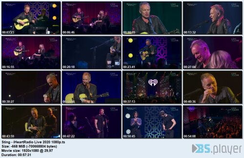 Sting - Live iHeartRadio (2020) HD 1080p Sting-iheartradio-live-2020-1080p_idx