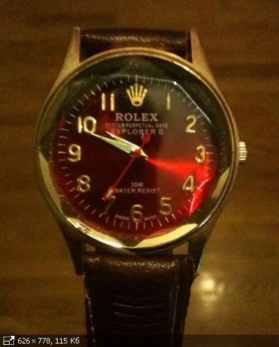 Rolex oyster perpetual date explorer 2 clearance 30m water resist