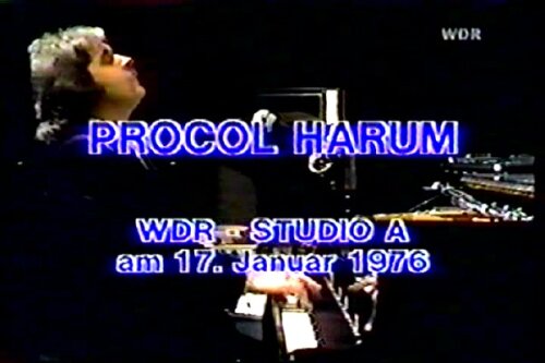 Procol Harum - Live in WDR Studio Kln 1976 (2020) HD 1080p
