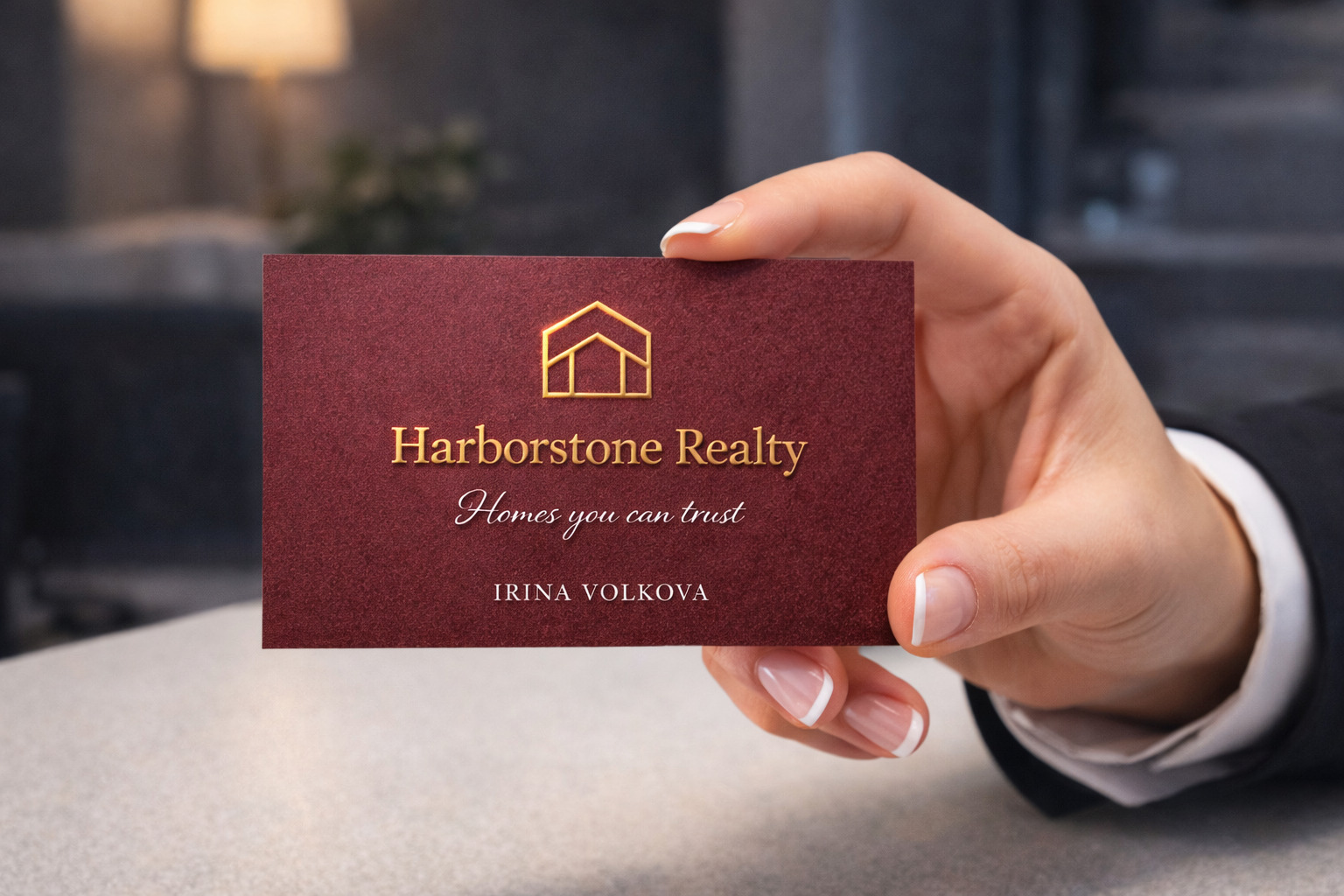 3D-фольга на визитке. Деталь, которая впечатляет