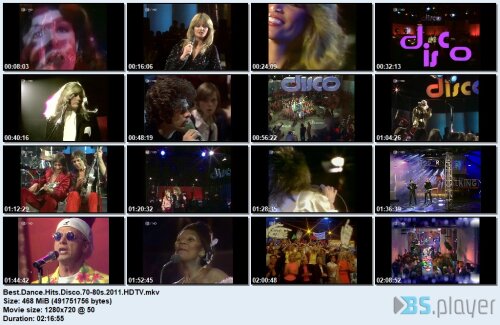 bestdancehitsdisco70 80s2011 - VA - Best Dance Hits Disco 70s-80s (2011) HDTV