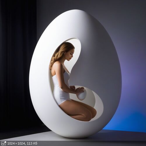 Нейрофото - 2024/1 - Страница 7 04_woman-in-white-and-egg-154799608