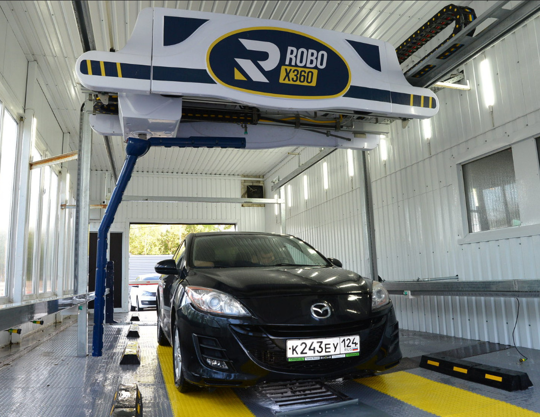Роботизированная автомойка – современное решение для мытья автомобилей