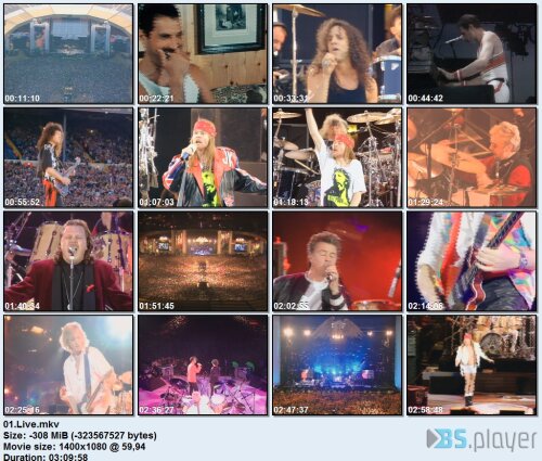 Queen + Various - Freddie Mercury Tribute Concert (1992) BDRip 1080p 01-live