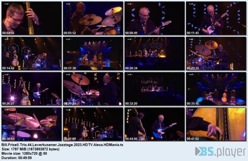 Bill Frisell Trio - 44 Leverkusener Jazztage (2023) HDTV Billfriselltrio44leverkusenerjazztage2023hdtvalexa