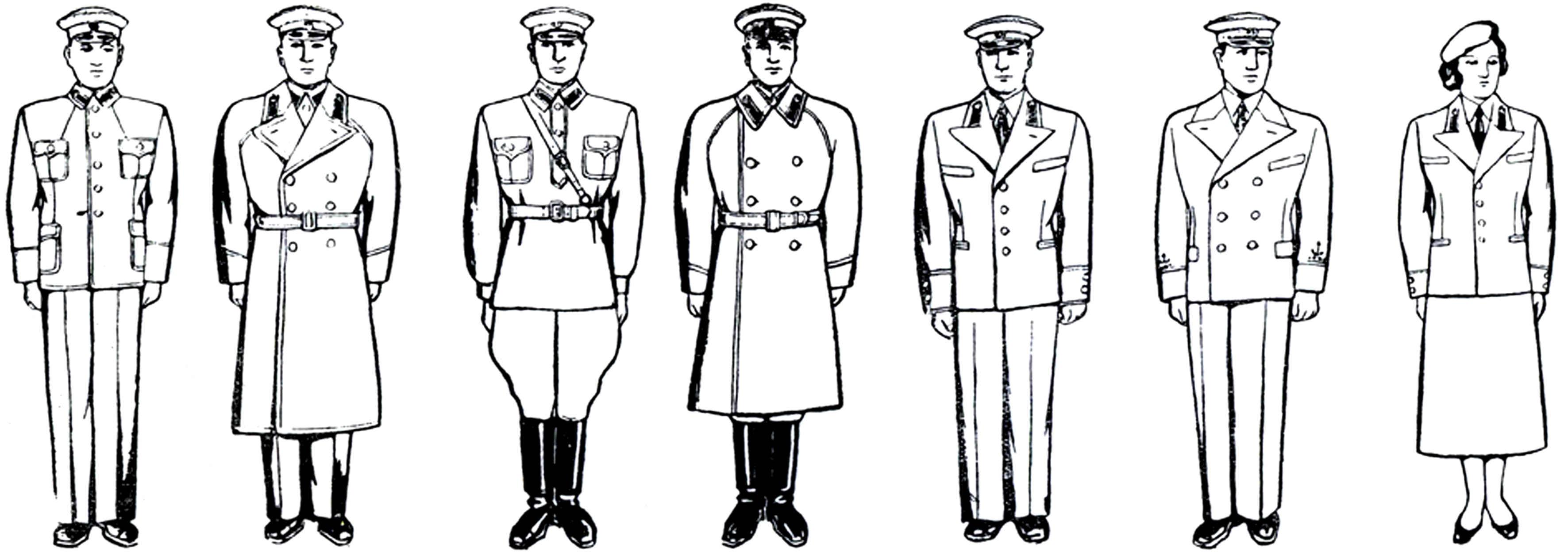 Петлицы милиции 1936 года
