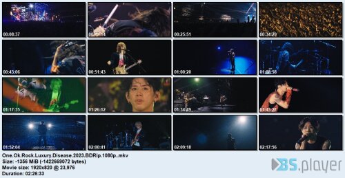 One Ok Rock - Luxury Disease Japan Tour (2023) BDRip 1080p Oneokrockluxurydisease2023bdrip1080p