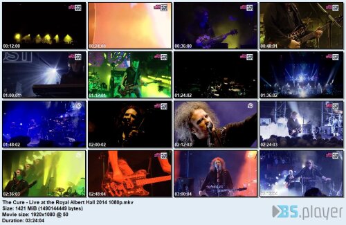 the cure live at the royal albert hall 2014 1080p idx - The Cure - Live at the Royal Albert Hall (2014) HD 1080p