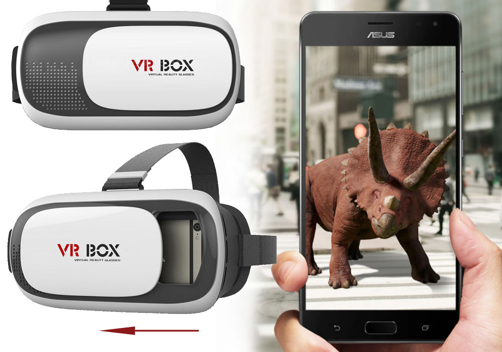 шлем виртуальной реальности vr box  