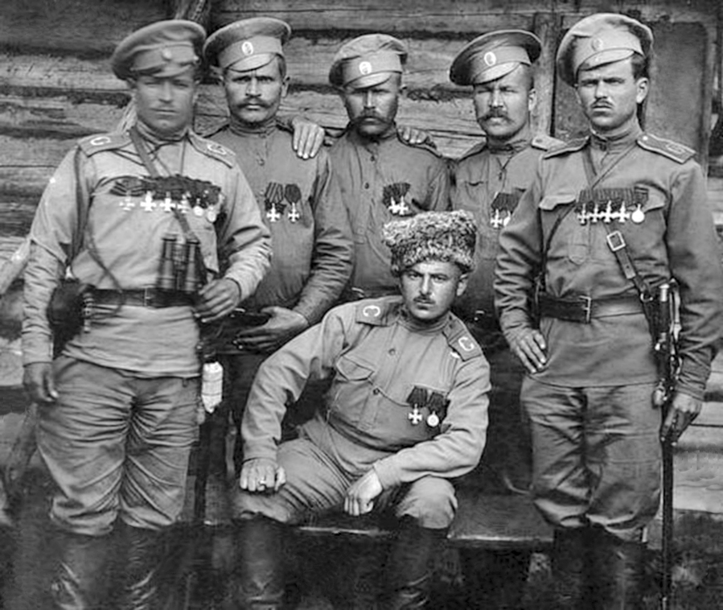 Офицеры царской армии в Забайкалье