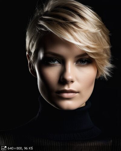 Нейрофото - 2024/1 3-stylish-model-with-short-blond-hair-in-the-sty4787442