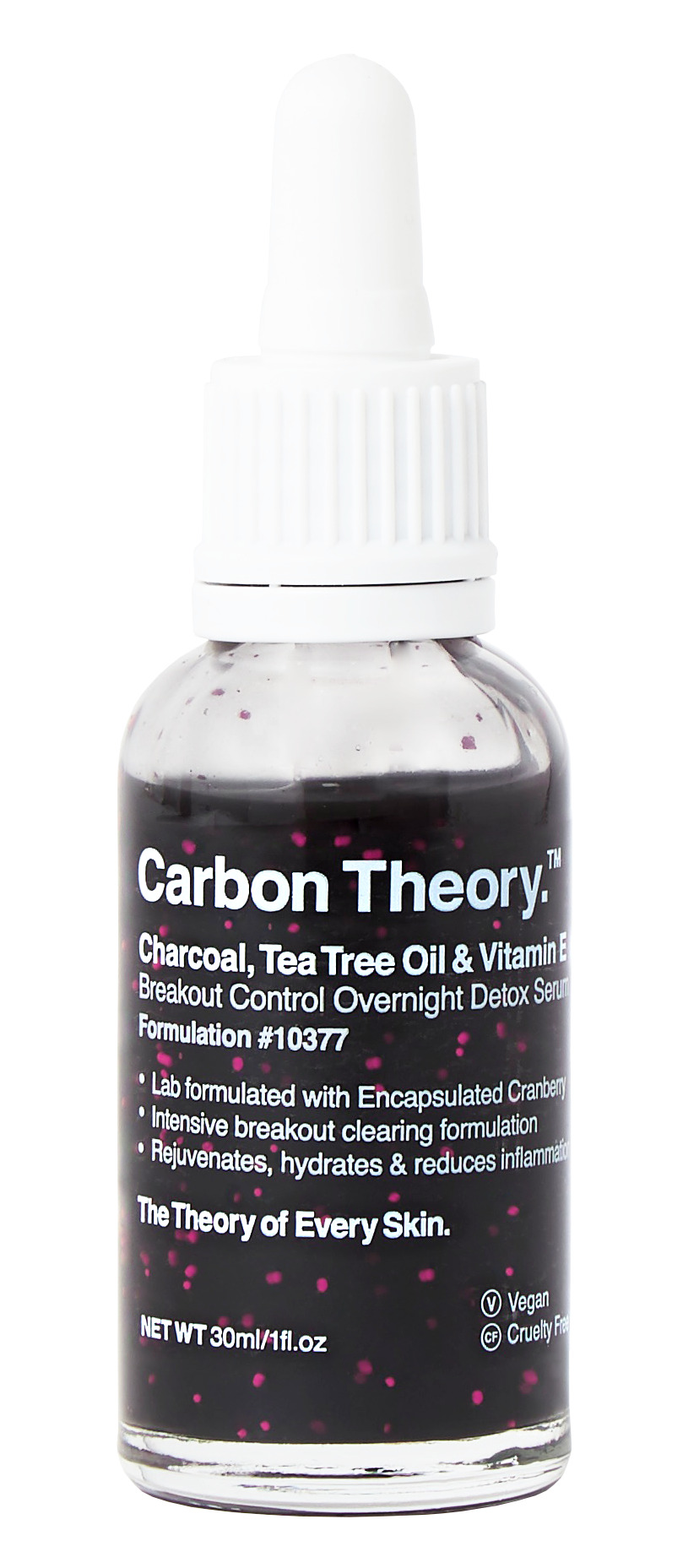 Charcoal Tea Tree Oil & Vitamin E Overnight Detox Serum